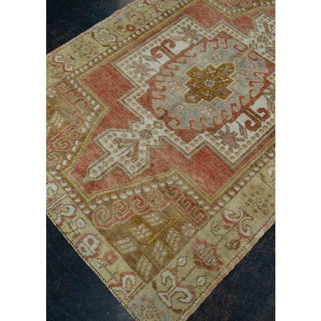Turkish Vintage Rug 3'6" x 5' #16073 Explore a curated collection of hallway runners, wool rugs, and handmade masterpieces...