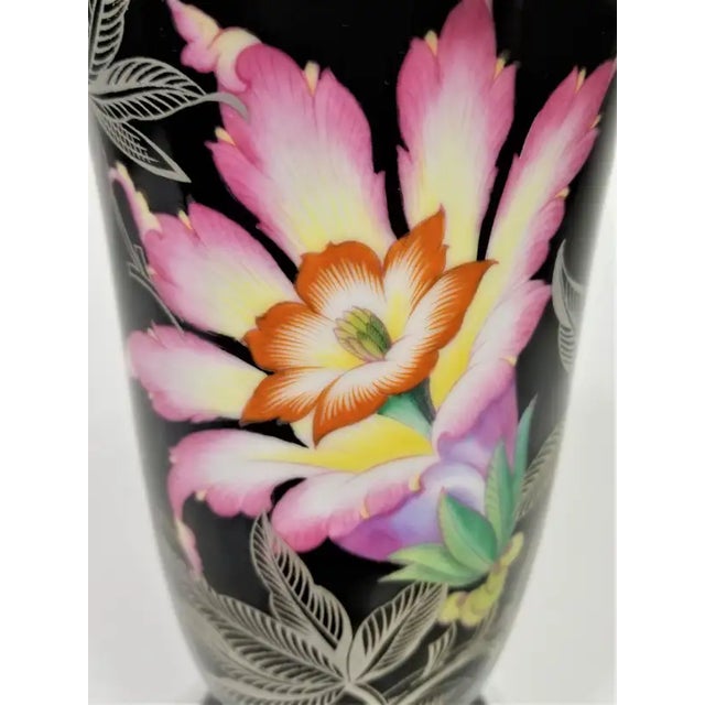 1970s 1970s Porcelain Vase Heinrich H & G Selb Made in Germany For Sale - Image 5 of 9