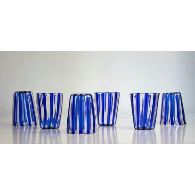 Female Crystal Glasses by Mariana Iskra, Set of 6 For Sale - Image 9 of 16