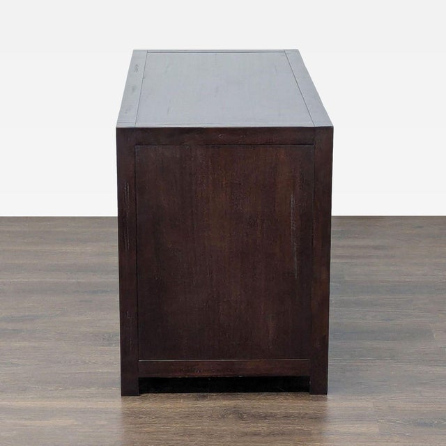 2010s Pottery Barn Rhys Media Console For Sale - Image 5 of 10