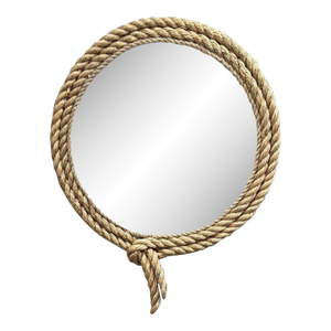 Round Lariat Rope Mirror Adrien Audoux & Frida Minet Style