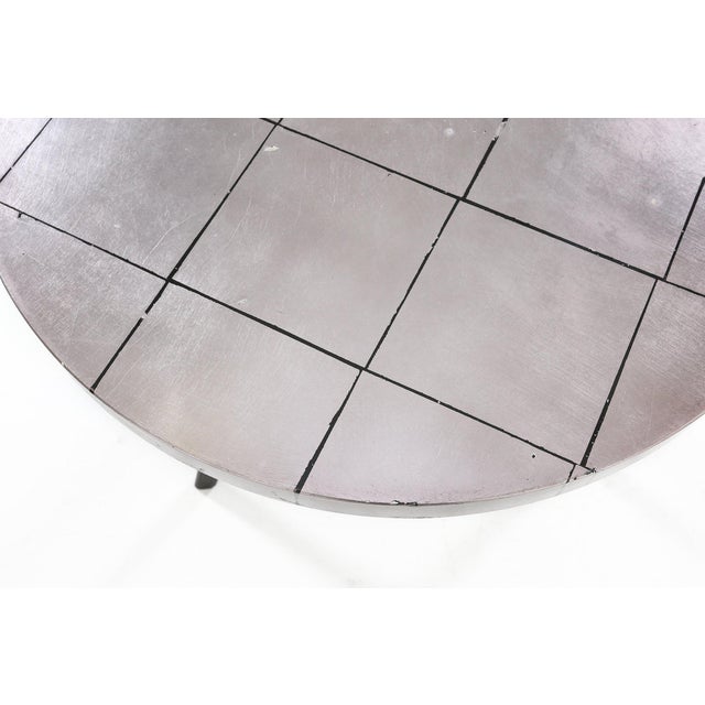 Mid-Century Modern Vintage Space Age French Tripot Coffee Table, 1980s For Sale - Image 3 of 11