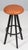 Bar Chair in Black Wood and Leather by Hans Olsen for Frem Røjle, 1960s For Sale - Image 3 of 7