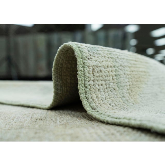 Textile Turkish Oushak Rug 3'11" x 6'2" #19404 For Sale - Image 7 of 8