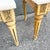 Stone Neoclassical Portuguese Marble Top Wooden Side Tables - A Pair For Sale - Image 7 of 10