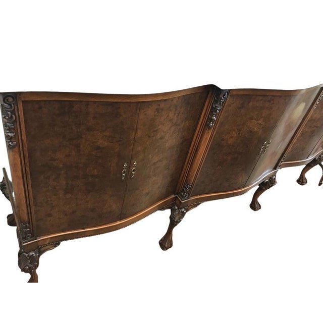 Traditional Traditional Italian Rosso Laguna Marble Top Buffet/Sideboard/Credenza, C. 1990s For Sale - Image 3 of 16