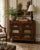 Beautiful vintage cherry wood display cabinet featuring an elegant French-inspired silhouette and warm, rich finish. The...