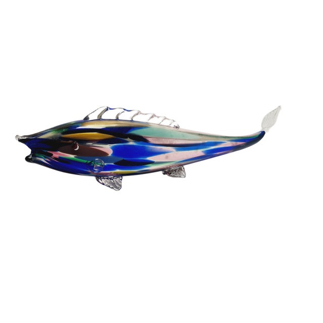 Fish Glass Figurine, Former Czechoslovakia, 1960s For Sale - Image 4 of 7