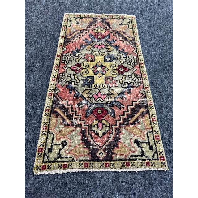 Turkish Yastik Rug 1'7" x 3'1" #24289 Explore a curated collection of hallway runners, wool rugs, and handmade...