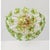 1980s Flush Mount Vintage Green Crystals Chandelier Lighting For Sale - Image 9 of 11