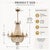 Classic Elegance 12-Light Antique Bronze Empire Crystal Chandelier, a masterpiece of lighting that brings a touch of...