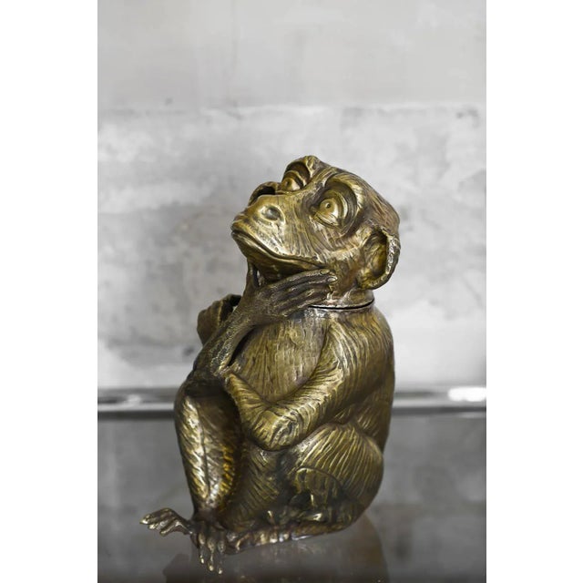 Artisanal brass sculpture, handmade in Italy, which, in addition to its decorative function, can be used as an ice bucket....