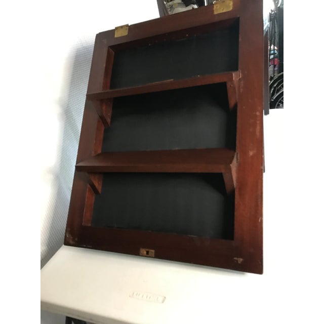 Wood 1930s Antique Bench Seat With Hidden Step Ladder | English Traditional Storage Bench For Sale - Image 7 of 12