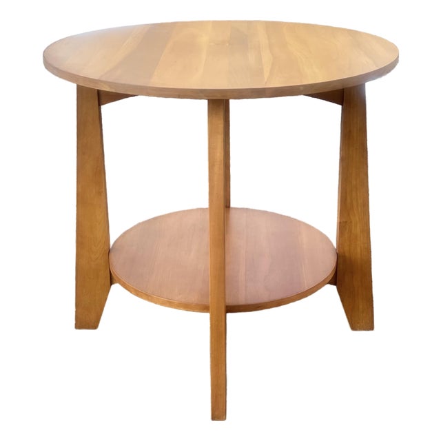 Ethan Allen American Impressions Cherry Accent Table For Sale