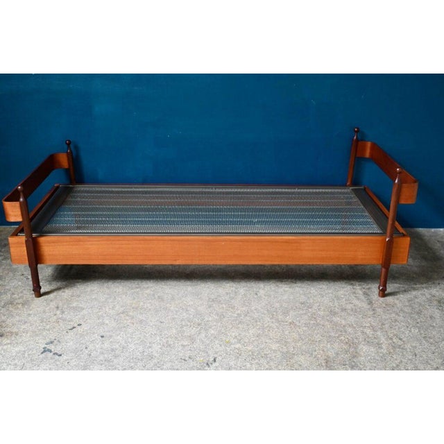 This single bed is a lovely piece of 1960s design. Attributed to Fratelli Proserpio, it embodies the understated elegance...
