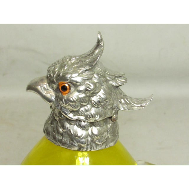 Antique English Cockatoo Decanter For Sale - Image 14 of 18