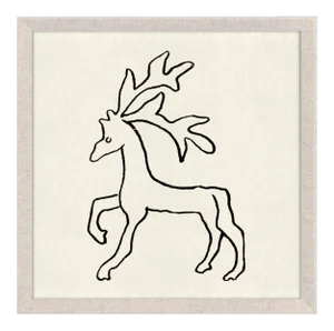Watermerken 8, Framed Artwork
