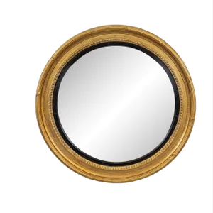 Regency Large Convex Mirror, Circa 1810