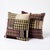 This beautiful 20'' x 20'' pillow cover set was made from authentic Turkish Kilim pieces. Bright colors of wool adorn the...