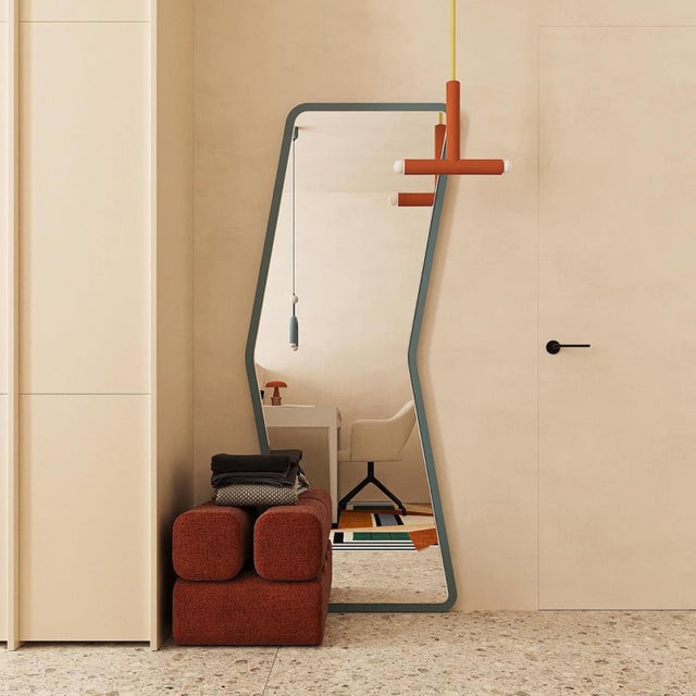 Modern Architectural Mirror for Creative Spaces – Arrow 6 For Sale - Image 9 of 17
