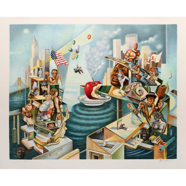 1980s The Big Apple, Israel Rubinstein For Sale - Image 5 of 5