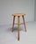 Wood Tall Wooden 3-Legged Stool, 1950s For Sale - Image 7 of 7