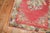 Early 20th Century Zabihi Collection Turkish Ghiordes Pink Rug - 3'11" x 5'11" For Sale In New York - Image 6 of 9