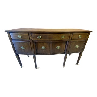 Late 20th Century Hepplewhite Style Sideboard For Sale