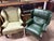 Leather Kittinger Chippendale Wingback Chair For Sale - Image 16 of 16