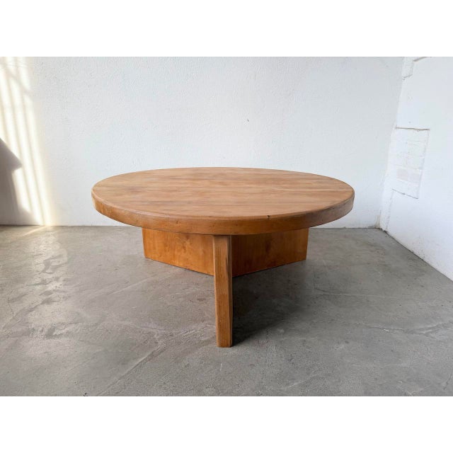Modernist Elm Coffee Table, 1950s For Sale - Image 15 of 18