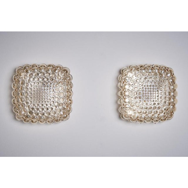 Metal Model A 670 Wall Lamp by Helena Tynell for Limburg Glashütte, 1960s, Set of 2 For Sale - Image 7 of 17