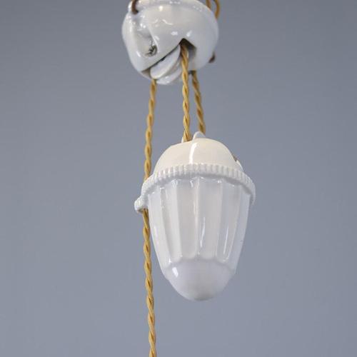 Antique Pendant Lamp, 1920s For Sale - Image 3 of 7