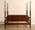 Ethan Allen Georgian Court Cherry King Four Poster Bed Frame For Sale - Image 17 of 18