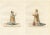 Heraldic Costumes, 1845, Paper, Set of 2 For Sale