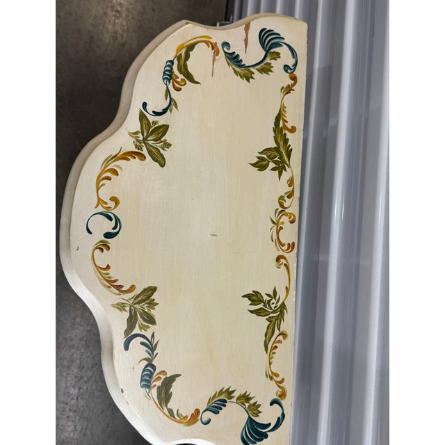 1960s Matching Set Hand Painted Dresser and Two Bedside Tables, 3 Pieces For Sale - Image 10 of 10