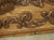 18th Century French Carved Oak Overdoor Pediment With Winged Cherub For Sale - Image 11 of 18