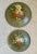 Vintage Floral Convex Paintings - a Pair For Sale In Portland, ME - Image 6 of 10