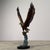 Large Bronze Bald Eagle Sculpture Catches Fish on Marble Base - 38"h For Sale In Dallas - Image 6 of 11