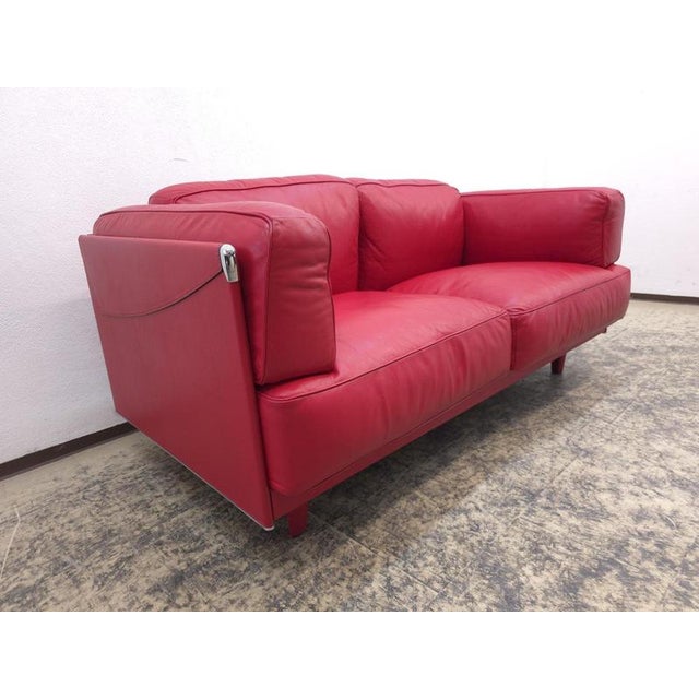 Red Twice Sofa Sofa from Poltrona Frau For Sale - Image 11 of 17