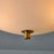 1950s Glass & Metal Ceiling Lamp Attributed to Oscar Torlasco for Lumi For Sale - Image 10 of 12