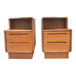 1990s Vintage Sun Cabinet Nightstand - a Pair For Sale