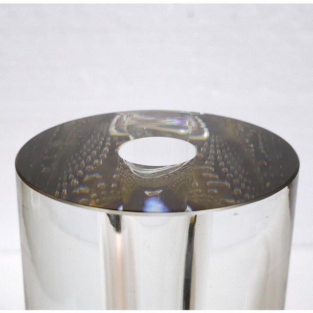 Princ Art Glass Vase and Ashtray Set by Pavel Havelka, Czech, 1990s, Set of 2 For Sale - Image 10 of 18