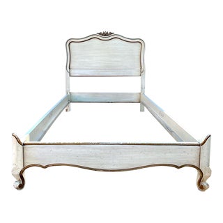Vintage French Provincial Style Twin Size Bed by Drexel Furniture For Sale