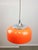 Space Age Orange Pendant Lamp from Guzzini, 1960s For Sale - Image 10 of 15