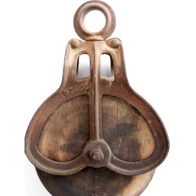 Antique Jamesway Barn Hay Trolley Pulley For Sale - Image 11 of 14