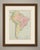 This antique map of South America, printed by Rand McNally in 1899 across pages 408 and 409 of its indexed atlas, runs the...