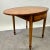 1970s English George III Style Pembroke Burl Wood Table W Twin Drop-Leaf Sides For Sale - Image 5 of 13