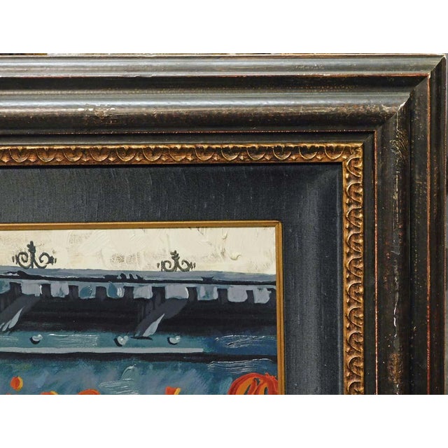 Viktor Shvaiko Afternoon Shadow Framed Canvas Hand Signed Fine Art Make Offer For Sale - Image 4 of 5