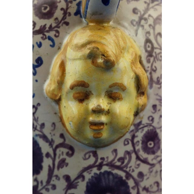 Renaissance Ceramic Pharmacy Jar, Italy, Late 1600s For Sale - Image 13 of 18