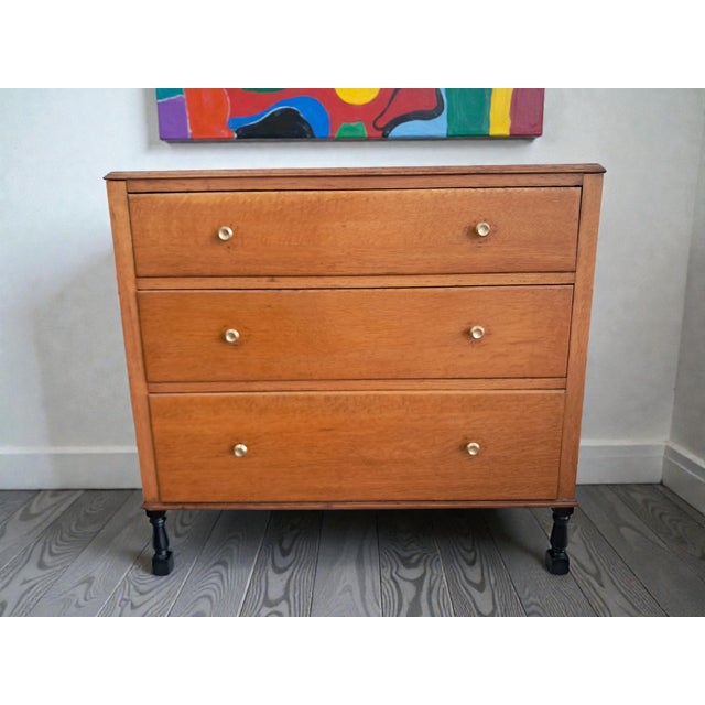 Mid century teak chest of drawers – 1950s - good vintage condition. a beautifully proportioned 1950s mid century teak...